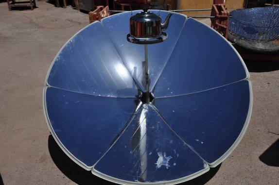 Uso do sol para cozinhae, no Valle del Elqui, no Chile